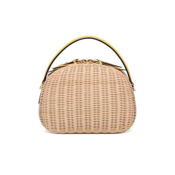 プラダウィッカー サフィアーノレザー ショルダーバッグコピー1BH146_2DGA_F076J_V_OOO